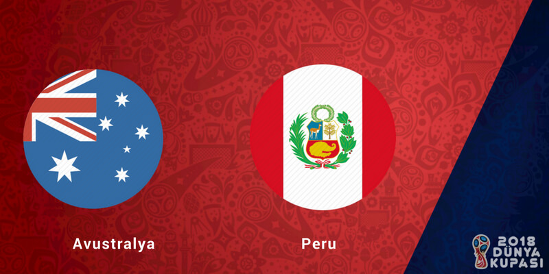 Avustralya Peru Dünya Kupası Maçı Bahis Tahmini
