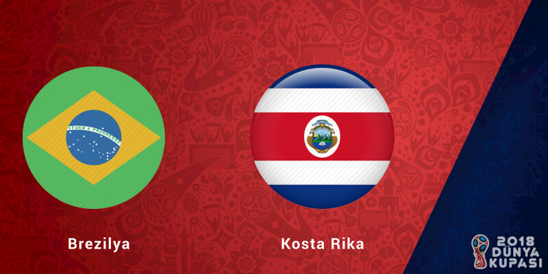 Brezilya Kosta Rika Dünya Kupası Maçı Bahis Tahmini