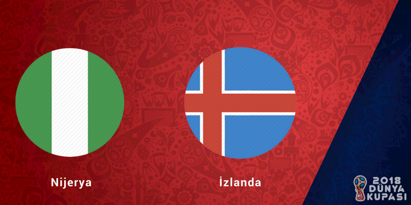 Nijerya İzlanda Dünya Kupası Maçı Bahis Tahmini